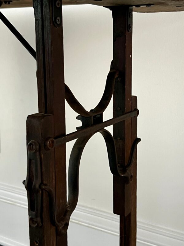Vintage 19th Century Utility Table - Image 5